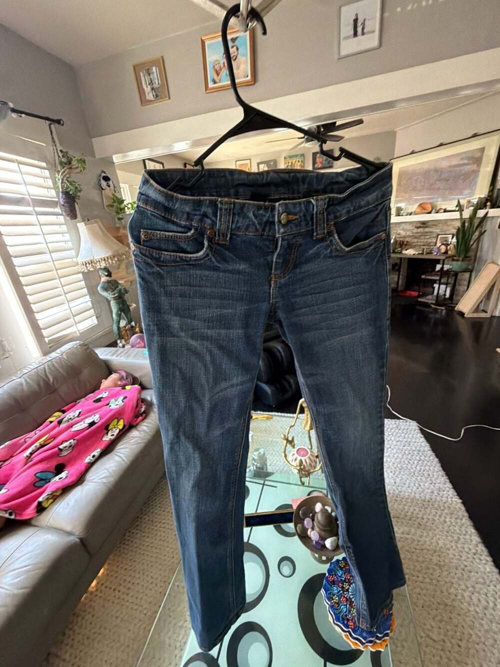 Vintage 2009 ,Harley-Davidson Jeans Dark Wash Low Rise Denim